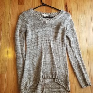 Pink Rose Tan sweater size small